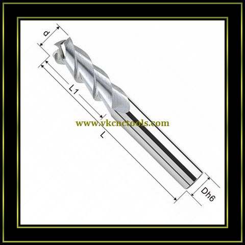 2F&3F Square End Mills For Aluminum (General Type)