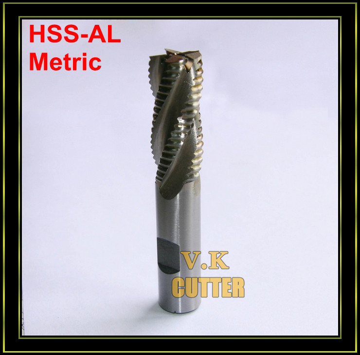 4F HSS-AL Metric Rough End Mills